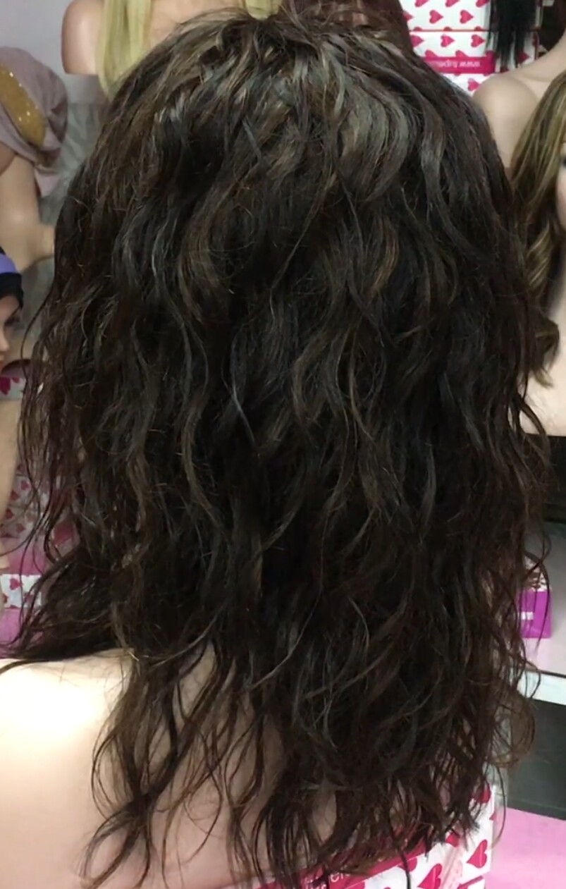 Peluca natural NATASHA  DIFUSOR color 2H4H2 MAQUINA