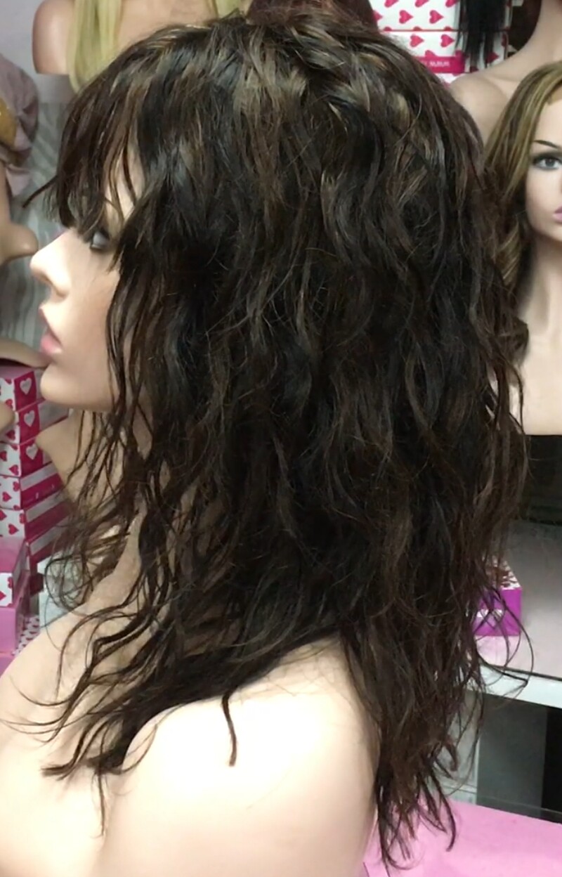 Peluca natural NATASHA  DIFUSOR color 2H4H2 MAQUINA