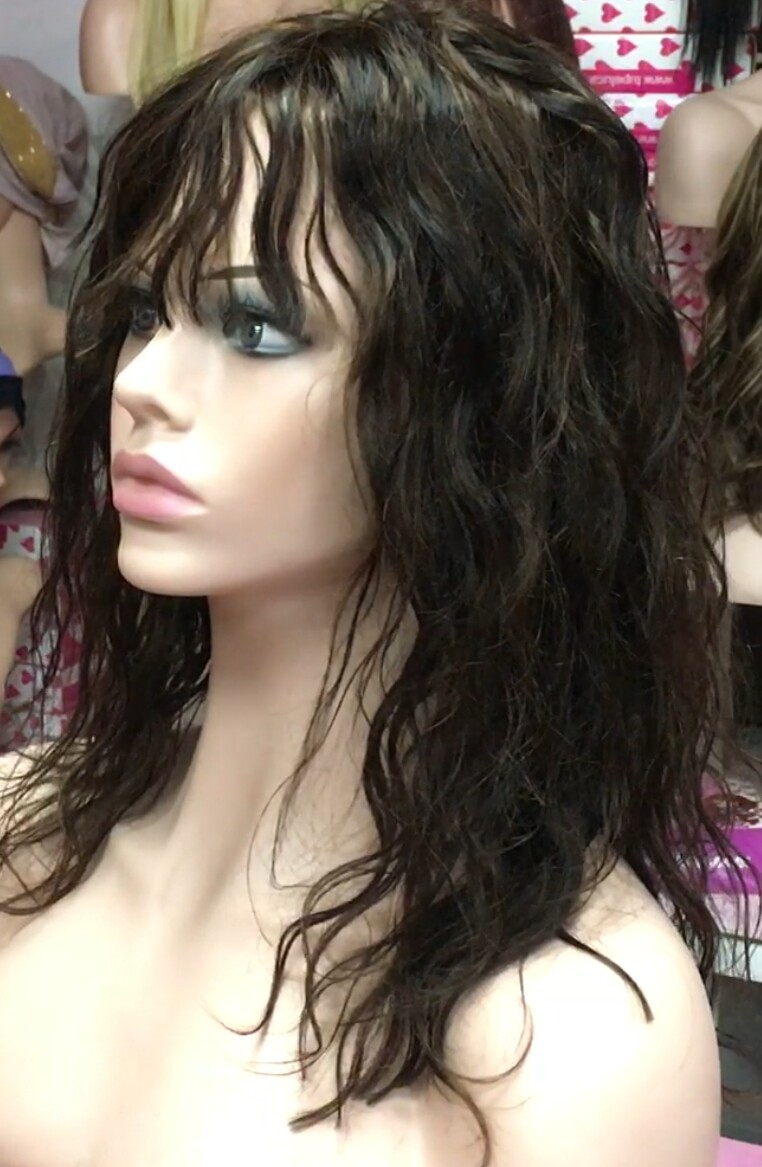 Peluca natural NATASHA  DIFUSOR color 2H4H2 MAQUINA