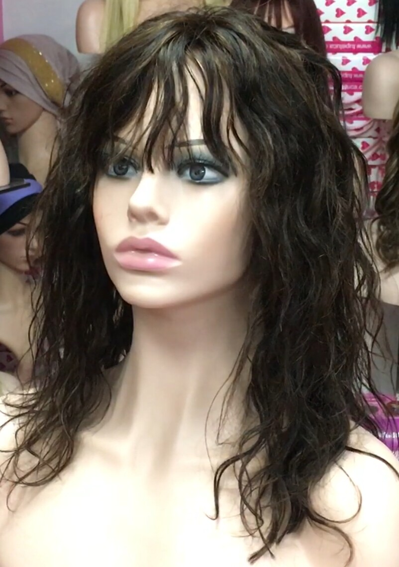 Peluca natural NATASHA  DIFUSOR color 2H4H2 MAQUINA