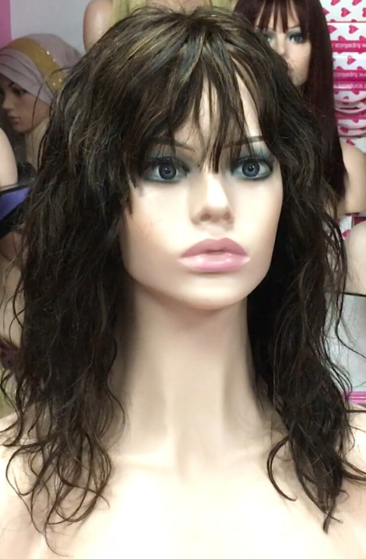 Peluca natural NATASHA  DIFUSOR color 2H4H2 MAQUINA