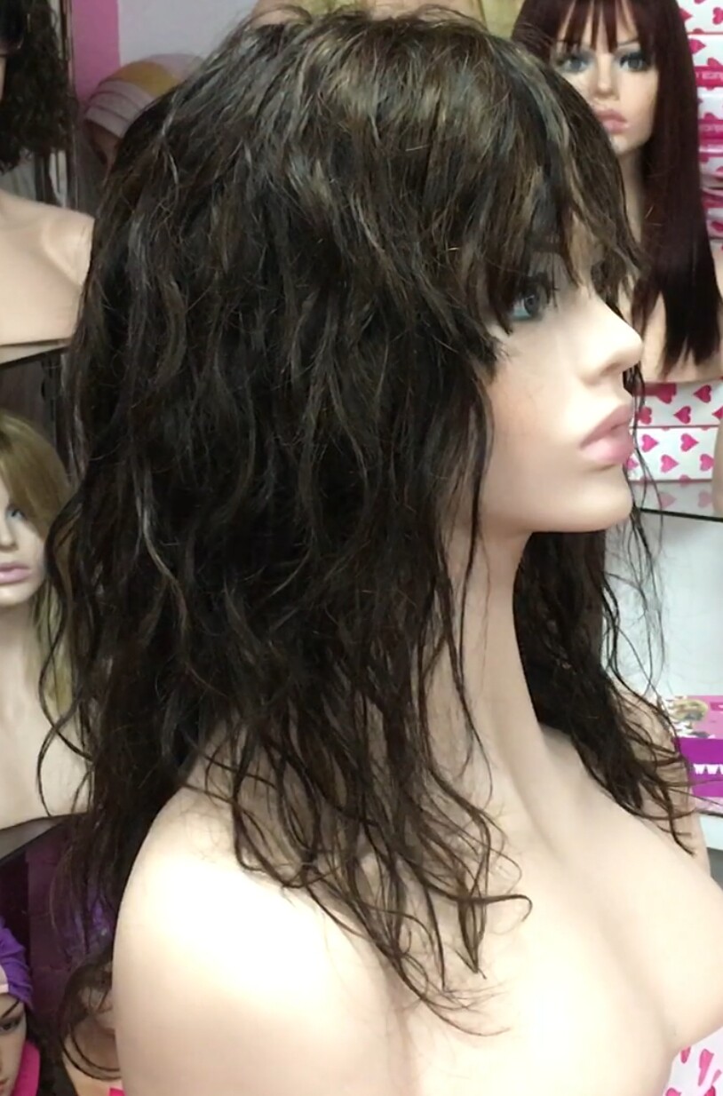 Peluca natural NATASHA  DIFUSOR color 2H4H2 MAQUINA