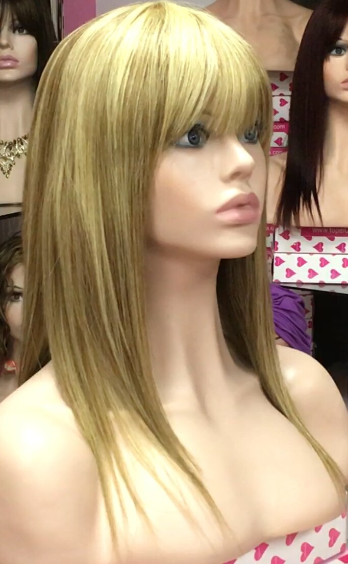 Peluca cabello natural Veronica  color 8H613 MAQUINA