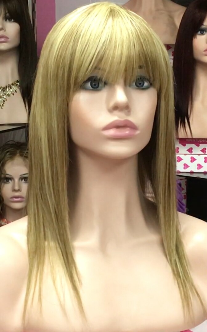 Peluca cabello natural Veronica  color 8H613 MAQUINA