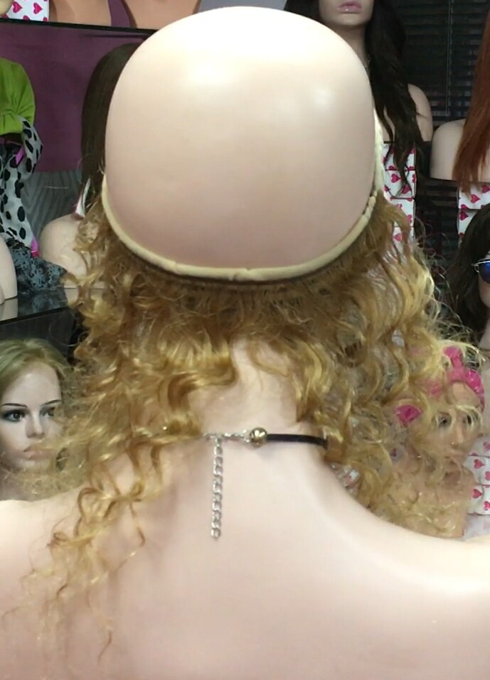 Perfil FLECO o CUELLO natural RIZADO color 27
