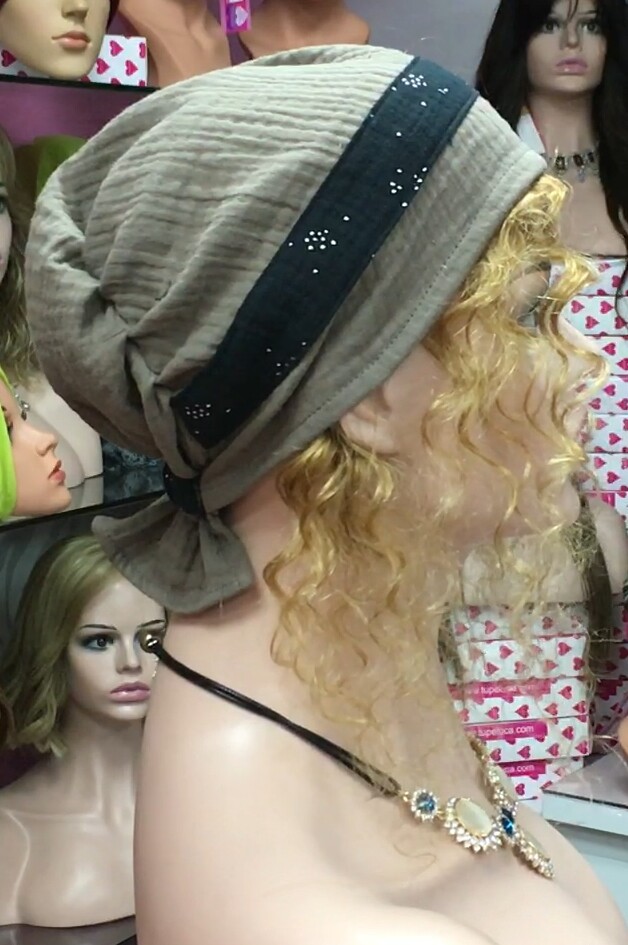 Perfil FLECO o CUELLO natural RIZADO color 27
