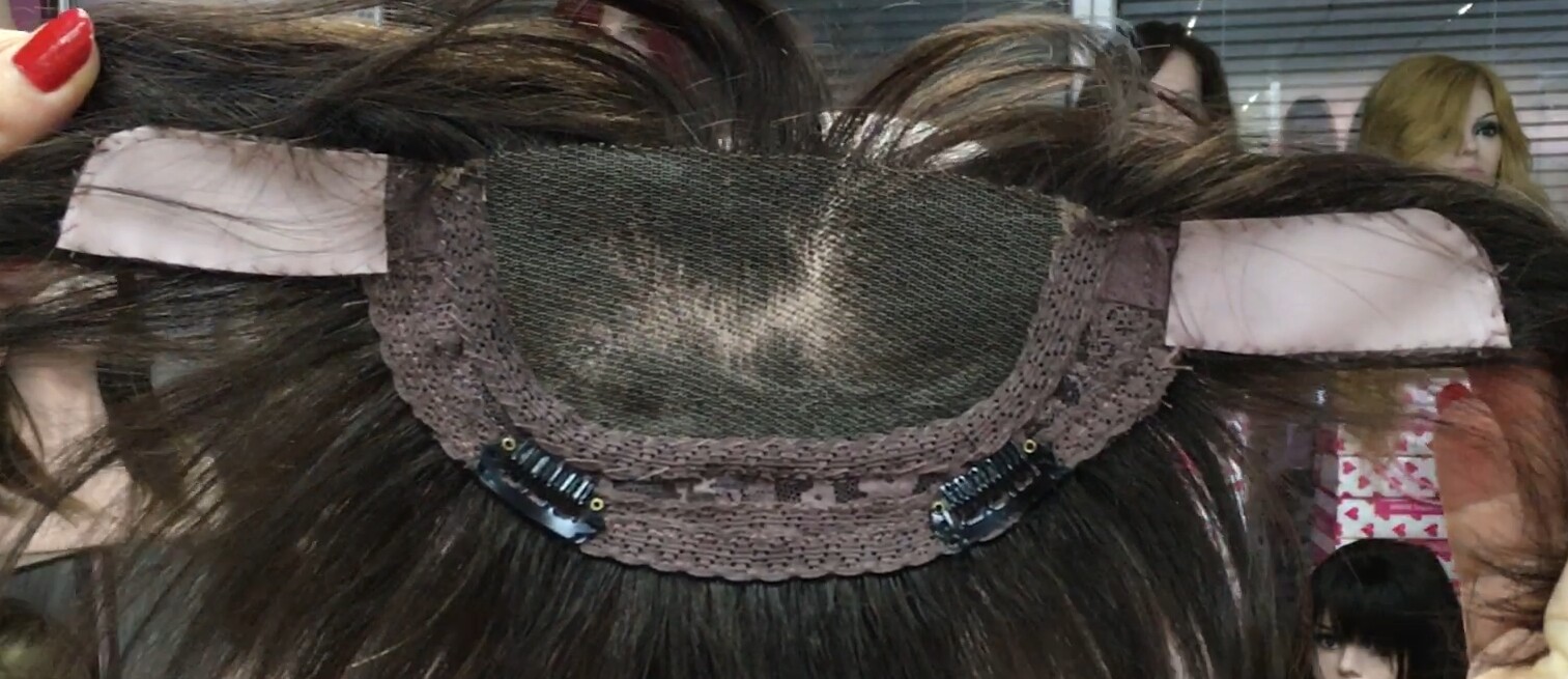 Protesis para alopecia diadema TOA 8 color 2