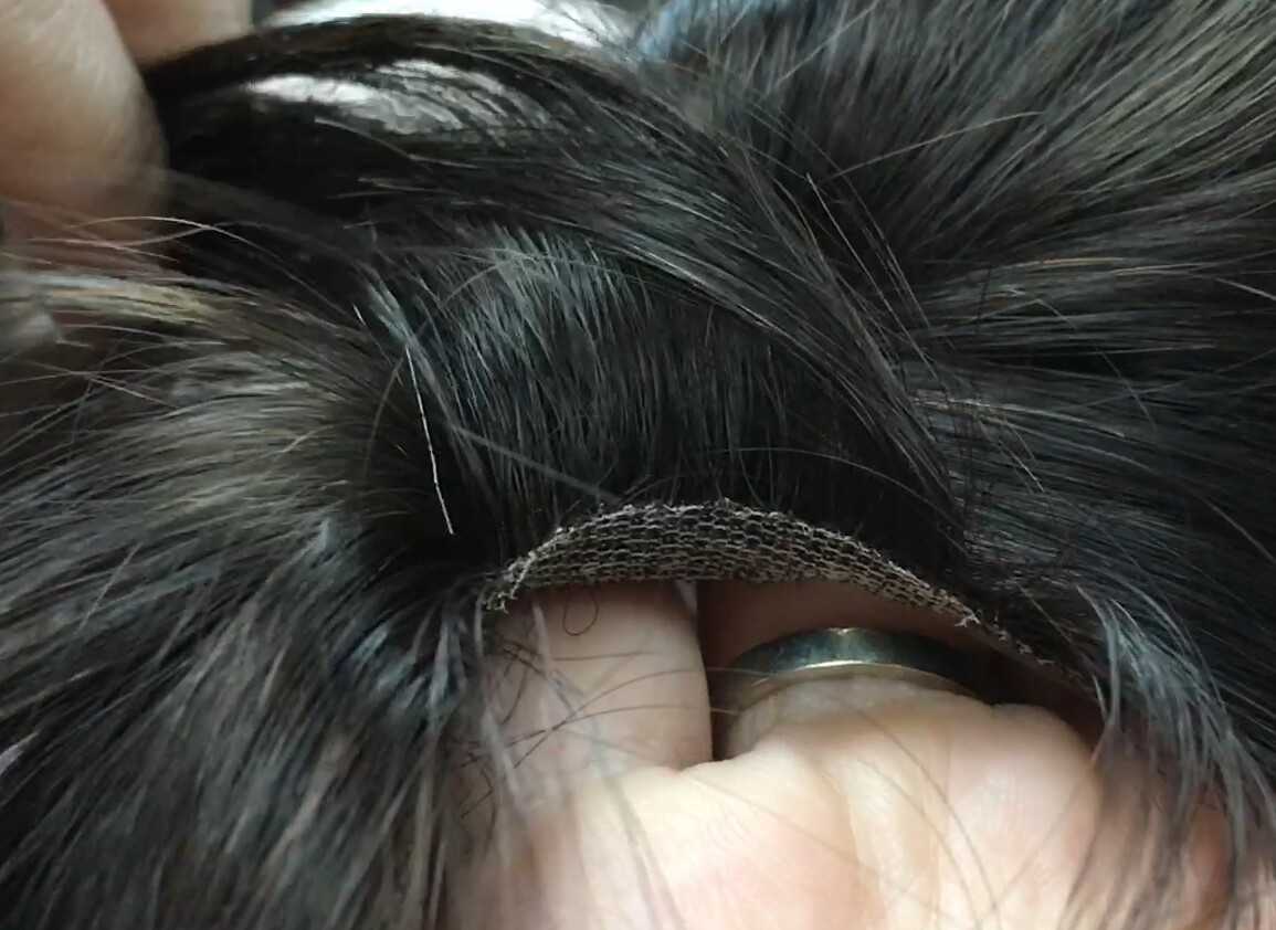 Protesis para alopecia diadema TOA 8 color 2