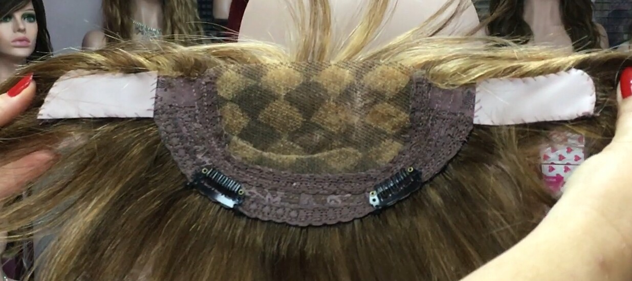 Protesis para alopecia diadema TOA 8 color 5h27