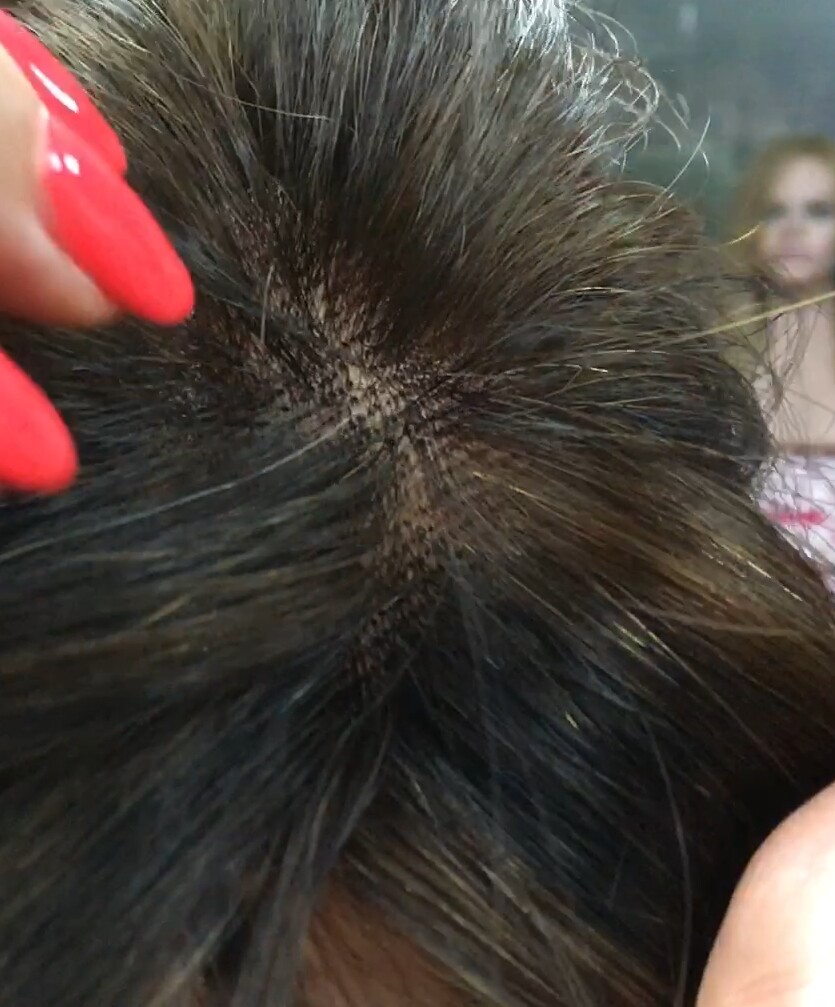 Protesis alopecia diadema TOA 4 MINI color 2h5 PEINADO HACIA DELANTE