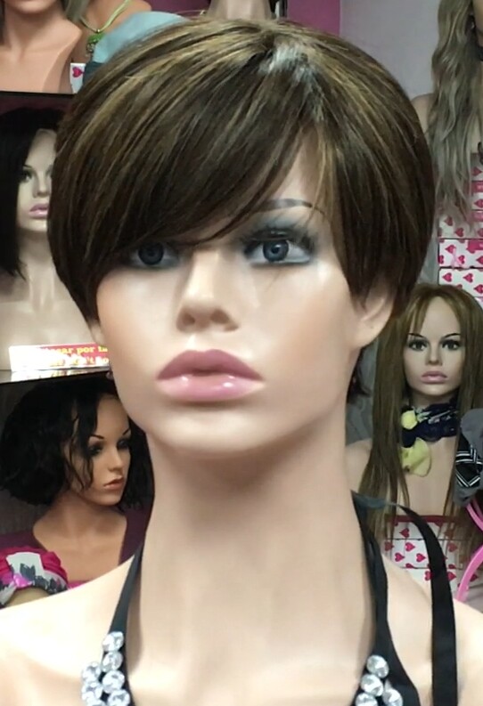Peluca cabello natural SANDY color 4H6 confecc. maquina