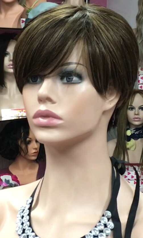 Peluca cabello natural SANDY color 4H6 confecc. maquina