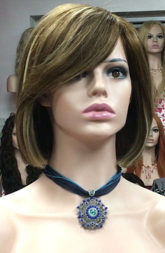 Peluca cabello natural 90% semi 20%  liquidacin-300821-8