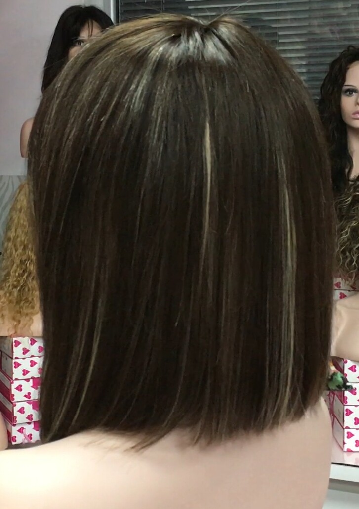 Peluca cabello natural 90% semi 20%  liquidacin-300821-6