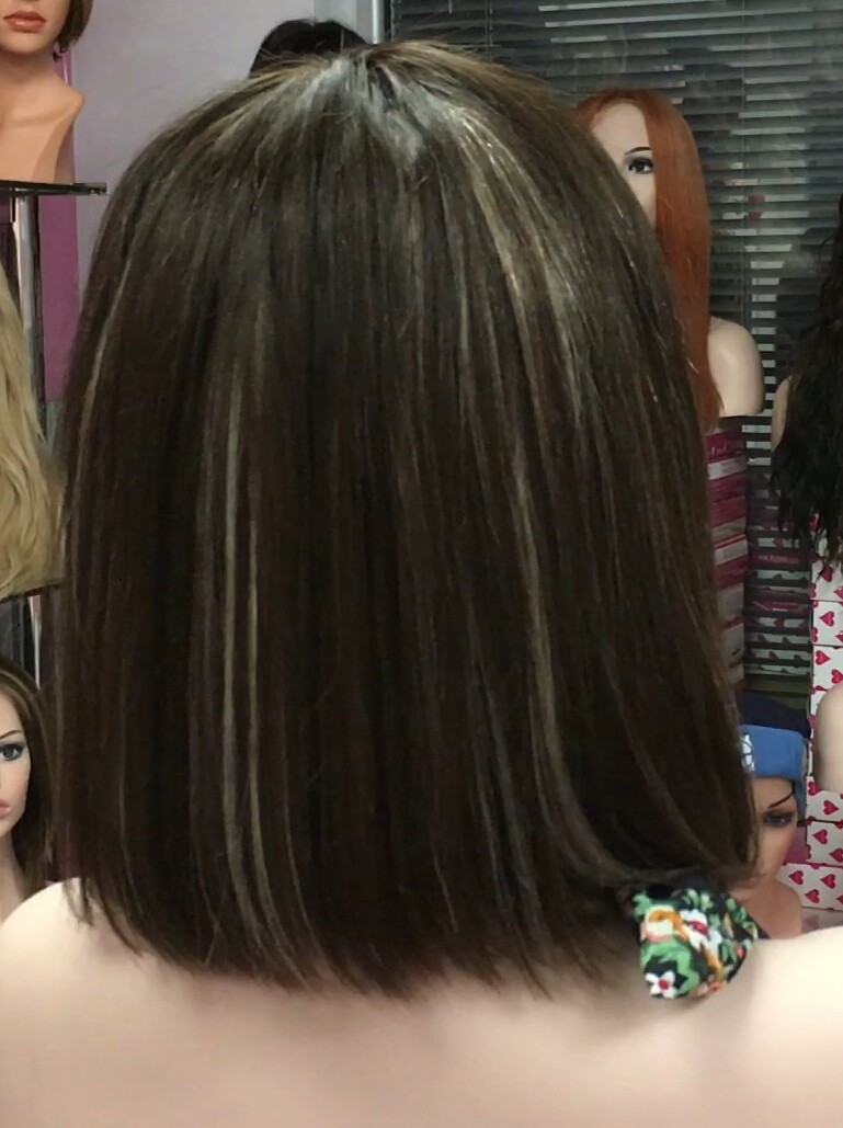 Peluca cabello natural 90% semi 20%  liquidacin-300821-6