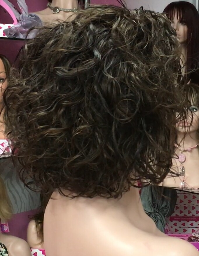 Peluca Natural Venus ondulado difusor TOP TUL  4
