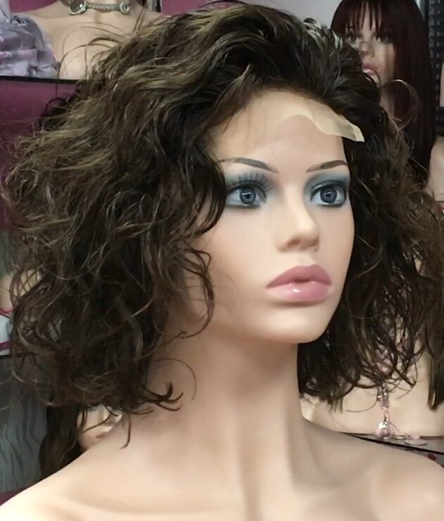 Peluca Natural Venus ondulado difusor TOP TUL  4