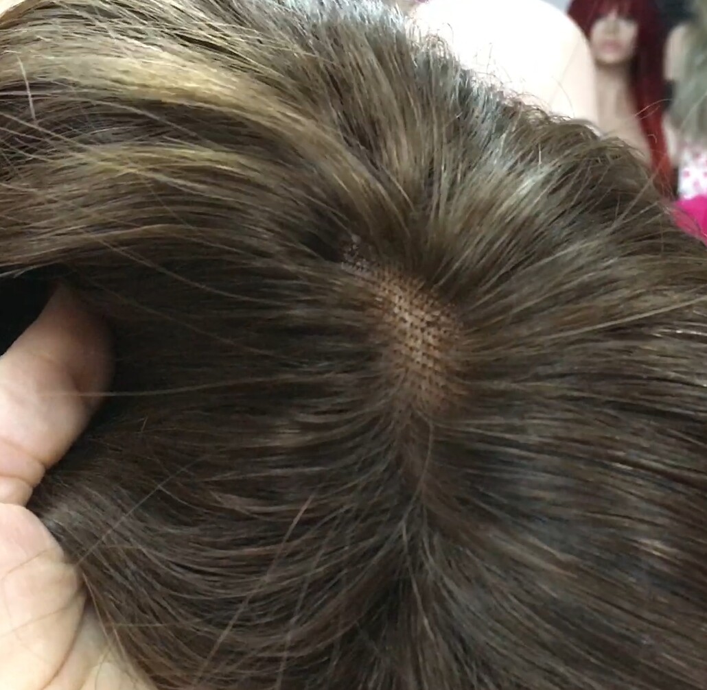 Voluminador alopecia Mini Cecilis ligero color 4