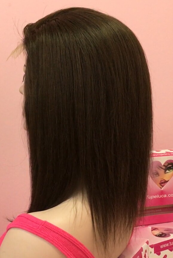 PROTESIS ALOPECIA FRONTAL MERCHE PATILLAS XL color 2B TOP TUL 