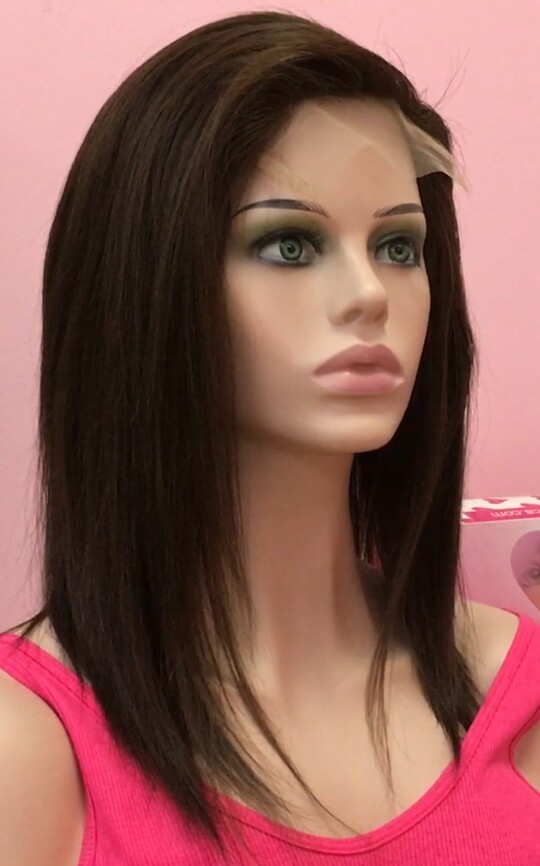 PROTESIS ALOPECIA FRONTAL MERCHE PATILLAS XL color 2B TOP TUL 