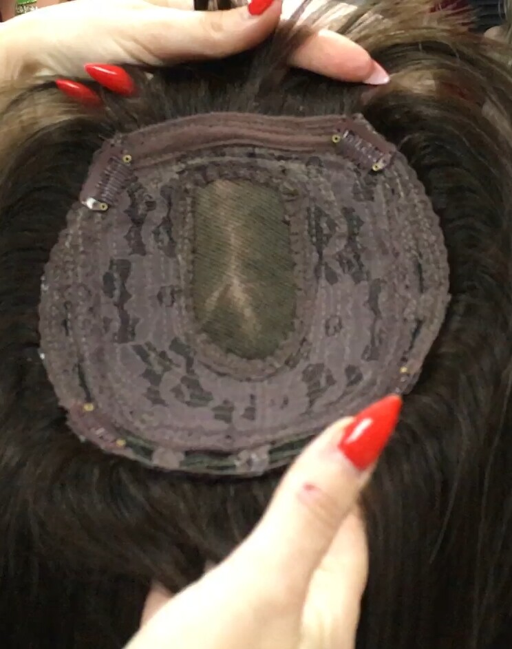Voluminador alopecia Mini Natasha ligero RAYA TUL color 2
