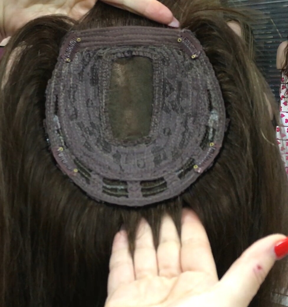 Voluminador alopecia Mini Natasha ligero RAYA TUL  color 4