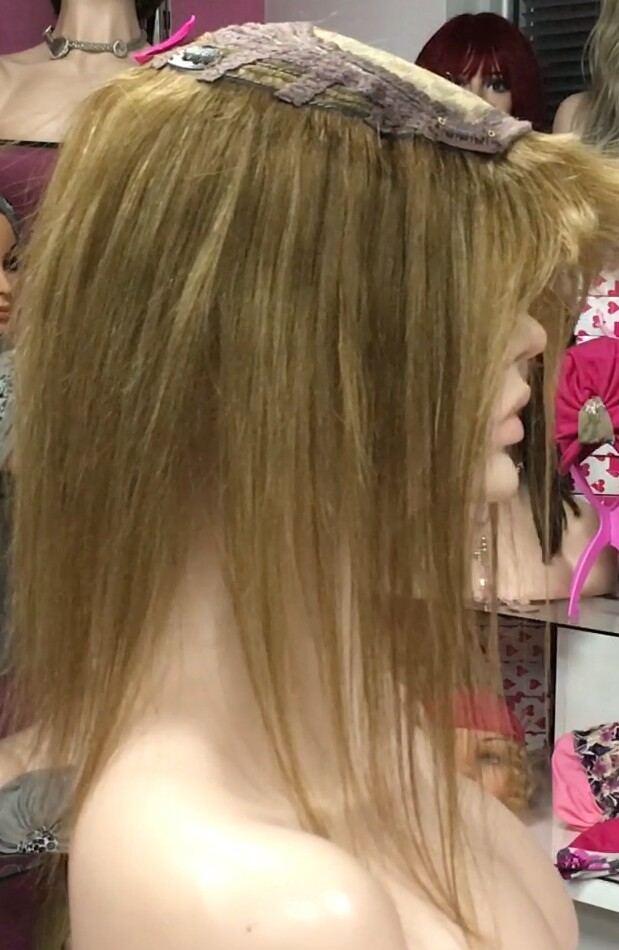 Voluminador alopecia Mini Natasha ligero color 5h27