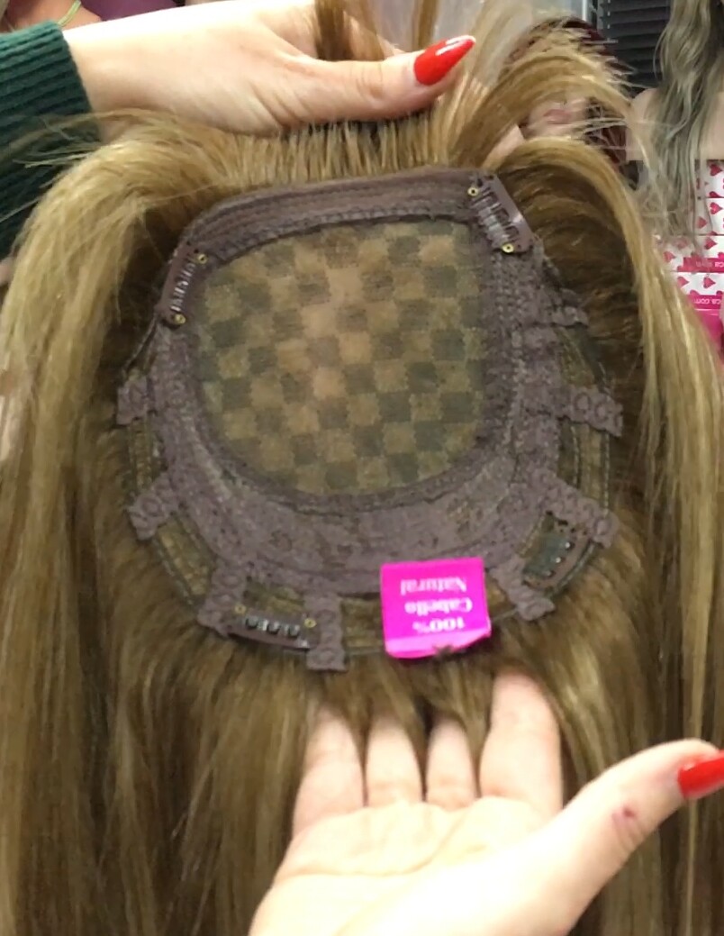 Voluminador alopecia Mini Natasha ligero color 5h27