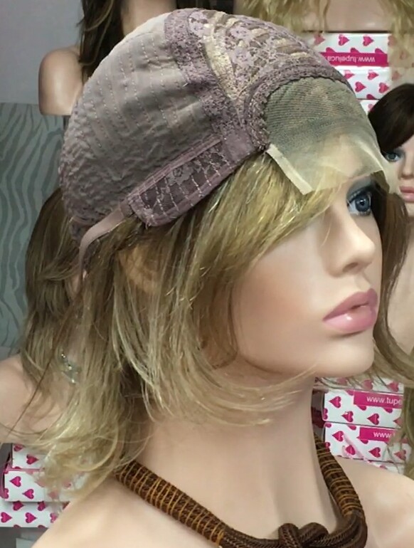 Peluca natural Wendy color 8.14 tinte Puntas16 Frontal TUL