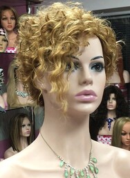 Peluca rizada