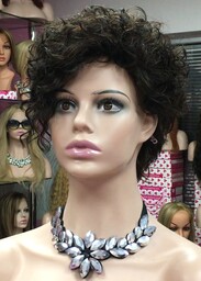 Peluca rizada