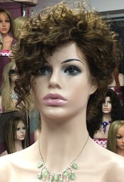Peluca rizada