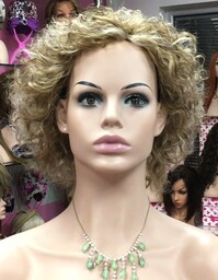 Peluca rizada