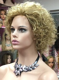 Peluca rizada