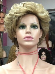 Peluca rizada
