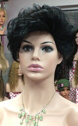 Peluca rizada