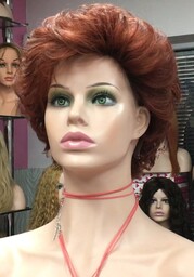 Peluca rizada